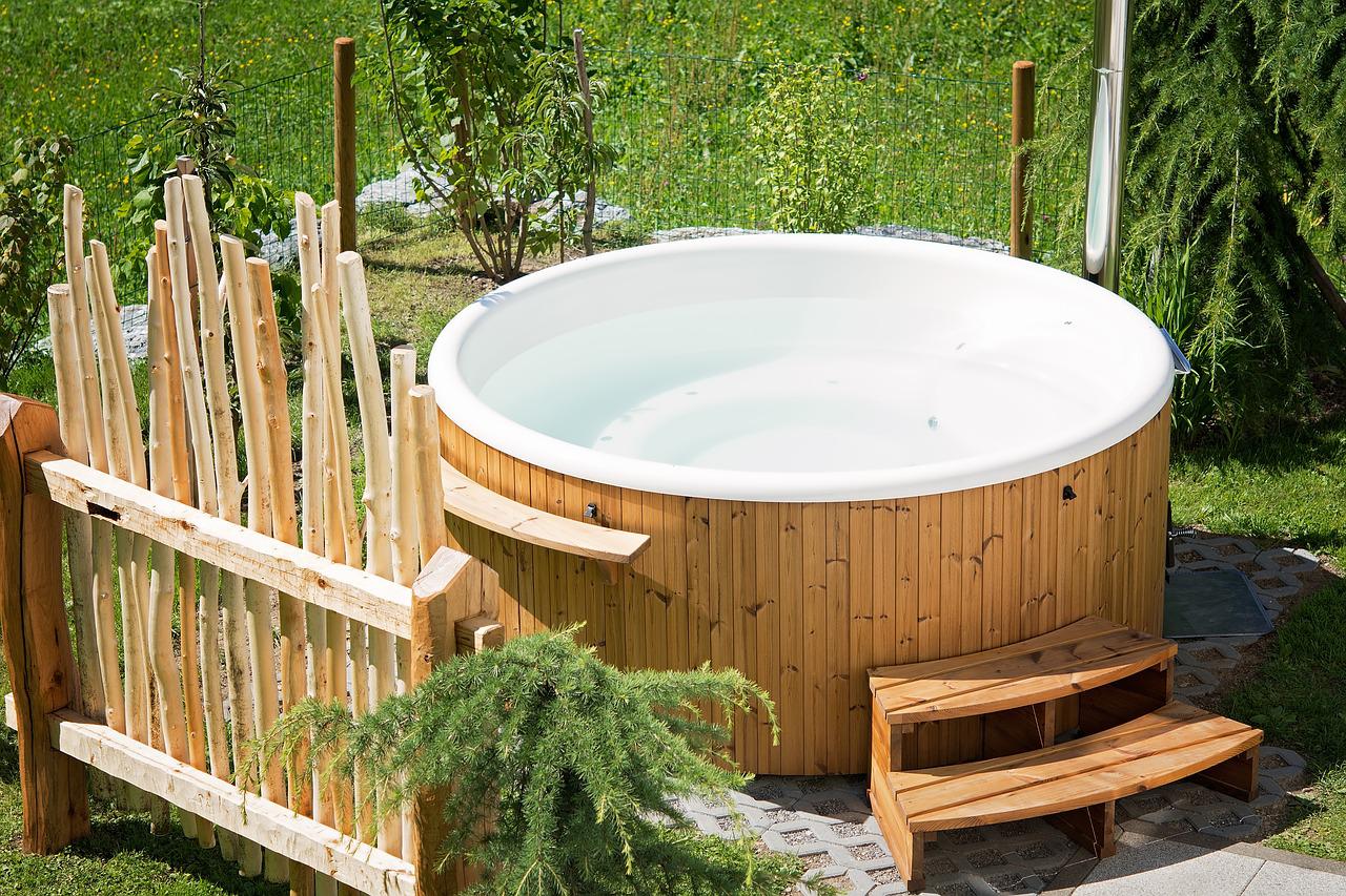 Verschillende hottubs